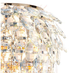 IL32829 Coniston Wall Lamp 2 Light E14 French Gold/Crystal