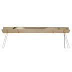 IL32823 Coniston Linear Pendant 14 Light E14 French Gold/Crystal