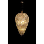 IL32886 Coniston Acorn Pendant 16 Light E14 French Gold/Crystal