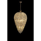 IL32886 Coniston Acorn Pendant 16 Light E14 French Gold/Crystal