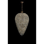 IL32886 Coniston Acorn Pendant 16 Light E14 French Gold/Crystal