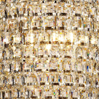 IL32888 Coniston Acorn Pendant 25 Light E14 French Gold/Crystal