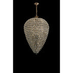 IL32888 Coniston Acorn Pendant 25 Light E14 French Gold/Crystal