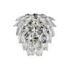 IL32890 Coniston IP Bathroom Wall Lamp 2 Light G9 Polished Chrome/Crystal