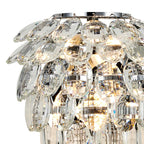 IL32890 Coniston IP Bathroom Wall Lamp 2 Light G9 Polished Chrome/Crystal