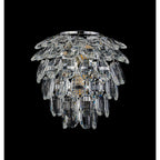IL32890 Coniston IP Bathroom Wall Lamp 2 Light G9 Polished Chrome/Crystal
