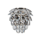 IL32895AB Coniston IP Bathroom Wall Lamp 2 Light G9 Antique Brass/Crystal