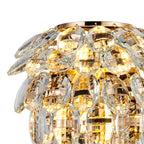 IL32895 Coniston IP Bathroom Wall Lamp 2 Light G9 French Gold/Crystal