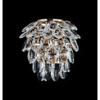 IL32895 Coniston IP Bathroom Wall Lamp 2 Light G9 French Gold/Crystal