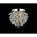 IL32892 Coniston IP Bathroom Ceiling 3 Light G9 Polished Chrome/Crystal