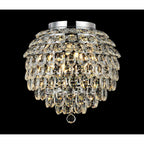 IL32894 Coniston IP Bathroom Ceiling 8 Light G9 Polished Chrome/Crystal