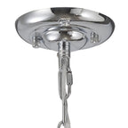 IL32838 Coniston Pendant 5 Layer 1 Light E27 Polished Chrome/Crystal