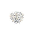 IL32828 Coniston Wall Lamp 2 Light E14 Polished Chrome/Crystal