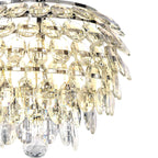 IL32828 Coniston Wall Lamp 2 Light E14 Polished Chrome/Crystal