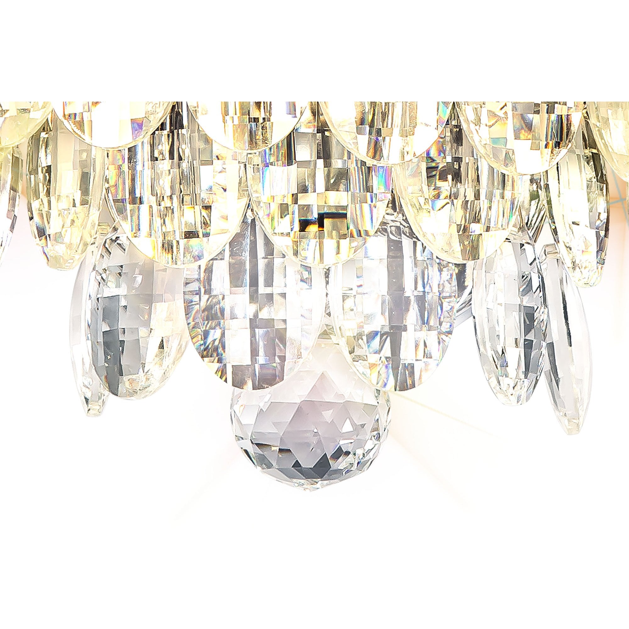 IL32828 Coniston Wall Lamp 2 Light E14 Polished Chrome/Crystal