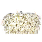 IL32834 Coniston Table Lamp 2 Light E14 Polished Chrome/Crystal