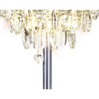 IL32834 Coniston Table Lamp 2 Light E14 Polished Chrome/Crystal
