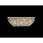 IL32825 Coniston Linear Flush Ceiling 11 Light E14 Polished Chrome/Crystal