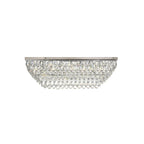 IL32825 Coniston Linear Flush Ceiling 11 Light E14 Polished Chrome/Crystal