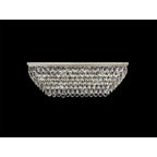 IL32825 Coniston Linear Flush Ceiling 11 Light E14 Polished Chrome/Crystal