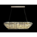 IL32822 Coniston Linear Pendant 14 Light E14 Polished Chrome/Crystal