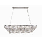IL32822 Coniston Linear Pendant 14 Light E14 Polished Chrome/Crystal