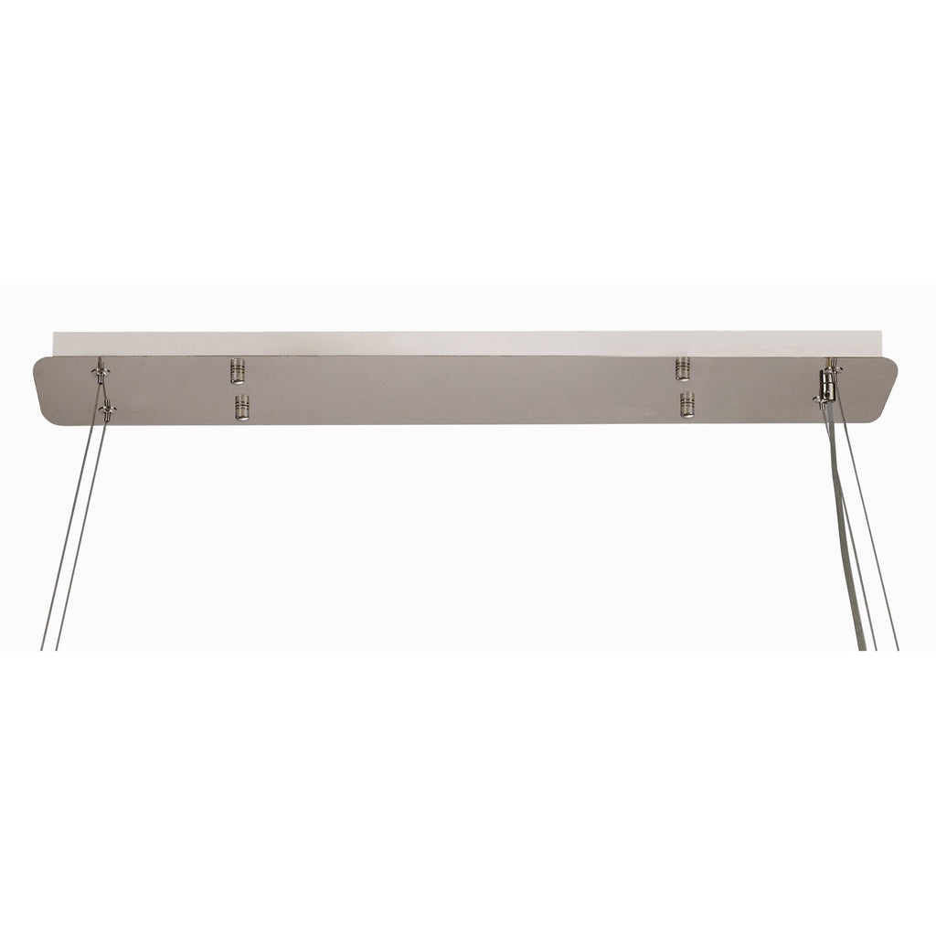 IL32822 Coniston Linear Pendant 14 Light E14 Polished Chrome/Crystal