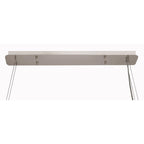 IL32822 Coniston Linear Pendant 14 Light E14 Polished Chrome/Crystal