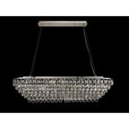 IL32822 Coniston Linear Pendant 14 Light E14 Polished Chrome/Crystal