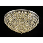 IL32815 Coniston Flush Ceiling 15 Light E14 Polished Chrome/Crystal