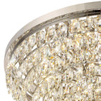 IL32815 Coniston Flush Ceiling 15 Light E14 Polished Chrome/Crystal