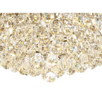 IL32815 Coniston Flush Ceiling 15 Light E14 Polished Chrome/Crystal