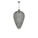 IL32846 Coniston Acorn Pendant 16 Light E14 Polished Chrome/Crystal