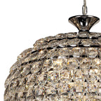 IL32846 Coniston Acorn Pendant 16 Light E14 Polished Chrome/Crystal