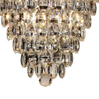IL32846 Coniston Acorn Pendant 16 Light E14 Polished Chrome/Crystal