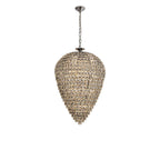 IL32848 Coniston Acorn Pendant 25 Light E14 Polished Chrome/Crystal