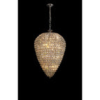 IL32848 Coniston Acorn Pendant 25 Light E14 Polished Chrome/Crystal