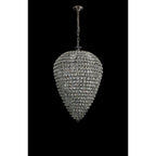 IL32848 Coniston Acorn Pendant 25 Light E14 Polished Chrome/Crystal