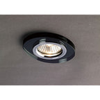 IL30808BL Crystal Downlight Oval Rim Only Black Cut Out: 62mm