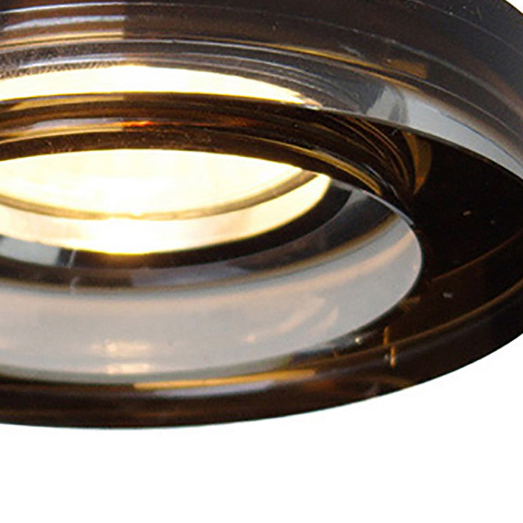 IL30821BZ Crystal Downlight Deep Round Rim Only Bronze Cut Out: 62mm