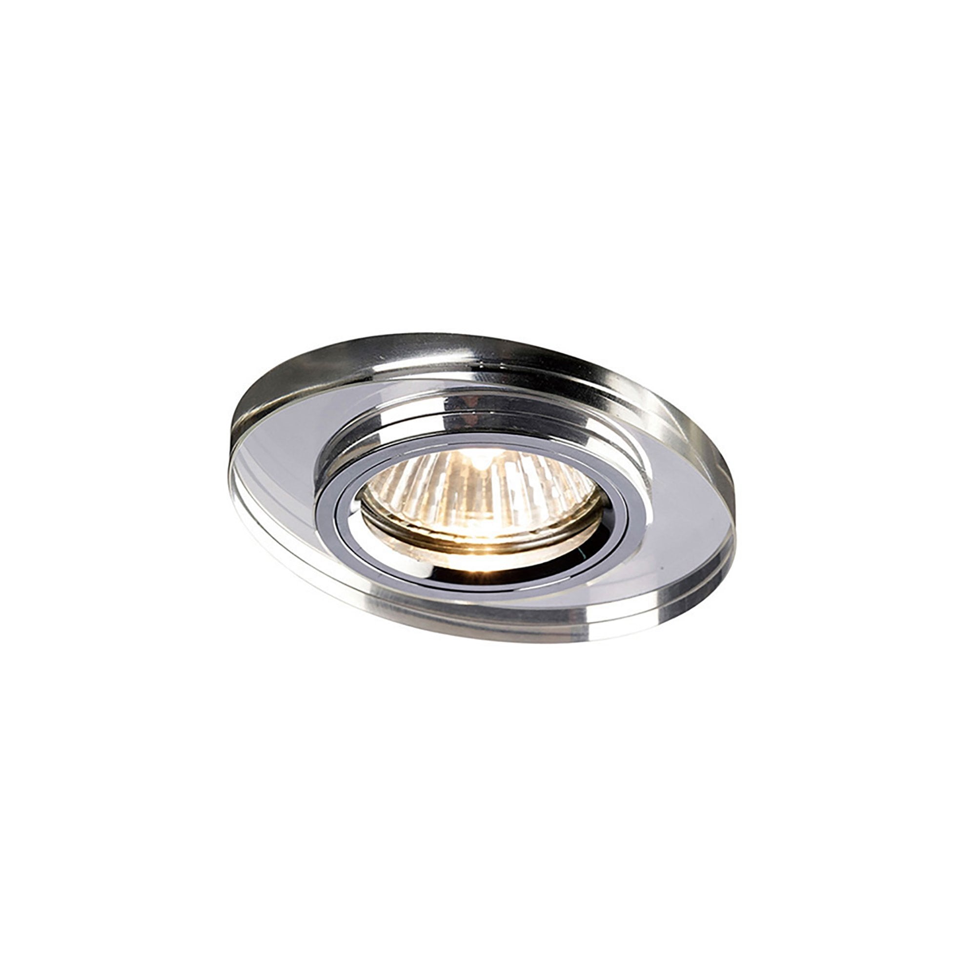 IL30808CH Crystal Downlight Oval Rim Only Clear Cut Out: 62mm