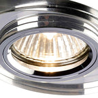 IL30808CH Crystal Downlight Oval Rim Only Clear Cut Out: 62mm