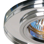 IL30806CH Crystal Downlight Shallow Round Rim Only Clear Cut Out: 62mm
