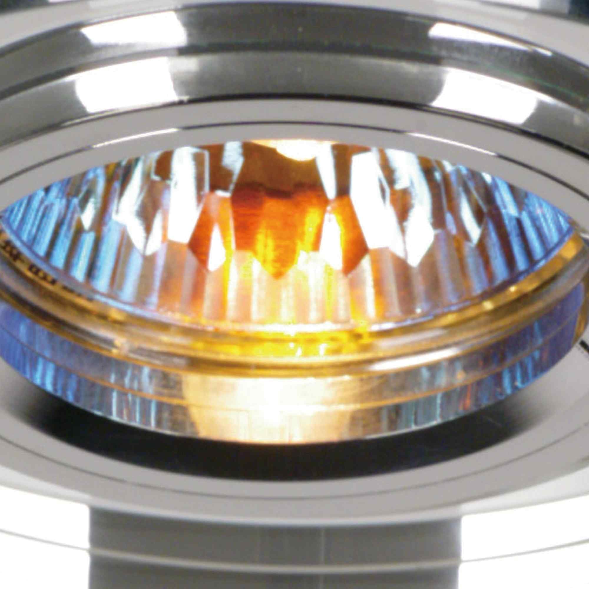 IL30806CH Crystal Downlight Shallow Round Rim Only Clear Cut Out: 62mm