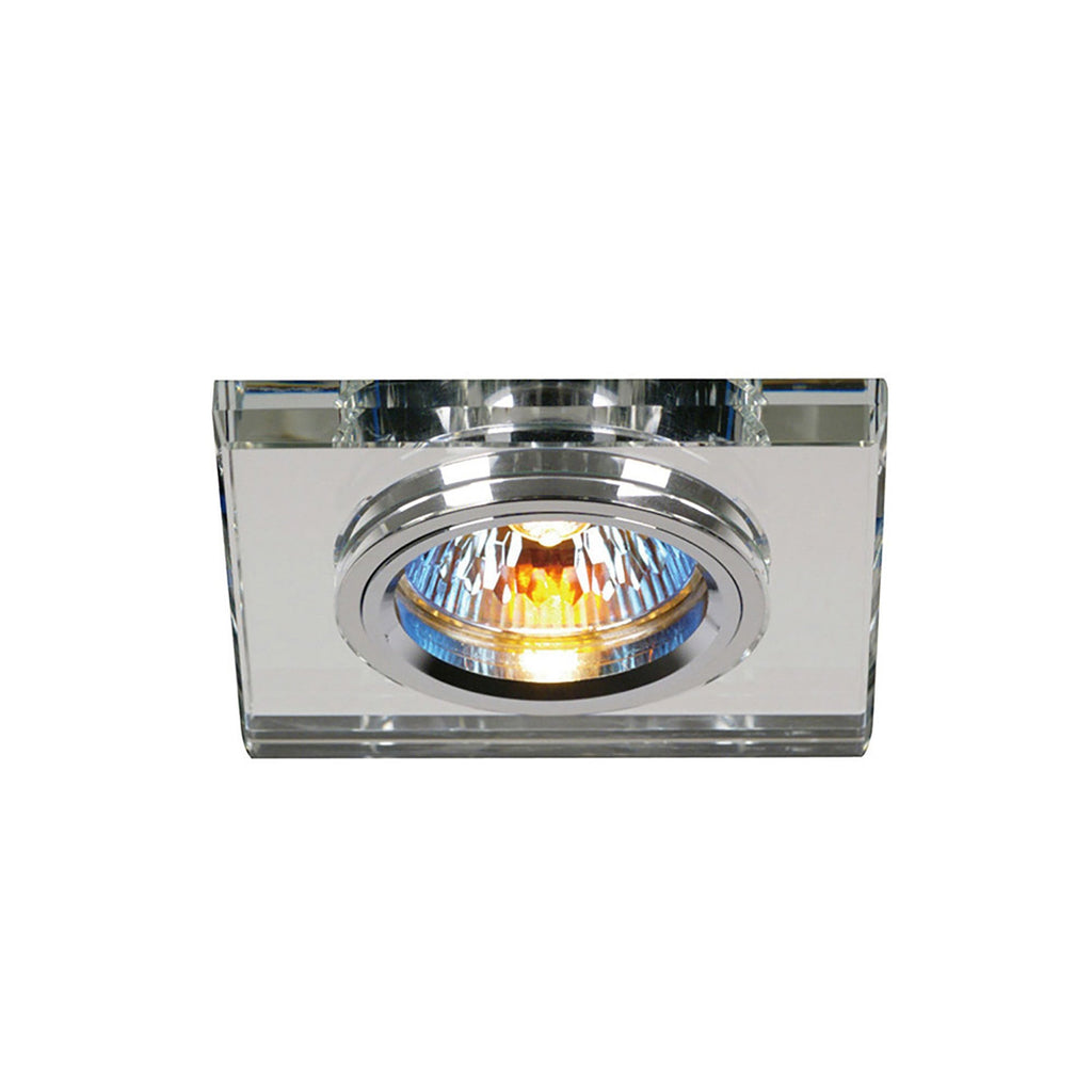 IL30817CH Crystal Downlight Shallow Square Rim Only Clear Cut Out: 62mm