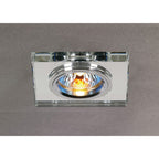 IL30817CH Crystal Downlight Shallow Square Rim Only Clear Cut Out: 62mm