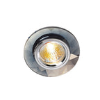IL30816CH Crystal Downlight Chamfered Round Rim Only Clear Cut Out: 62mm