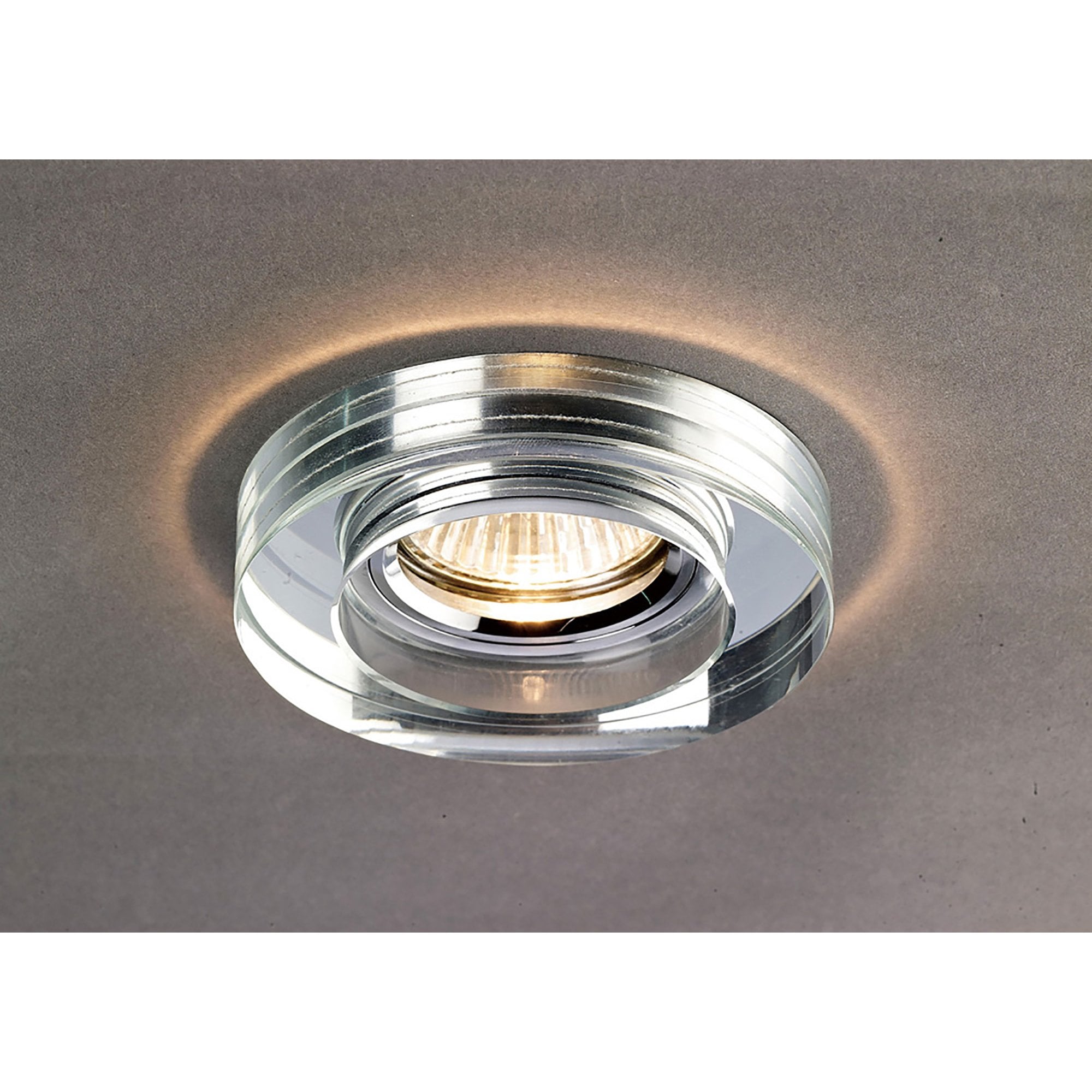 IL30821CH Crystal Downlight Deep Round Rim Only Clear Cut Out: 62mm