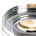 IL30821CH Crystal Downlight Deep Round Rim Only Clear Cut Out: 62mm