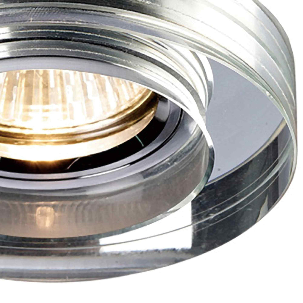 IL30821CH Crystal Downlight Deep Round Rim Only Clear Cut Out: 62mm